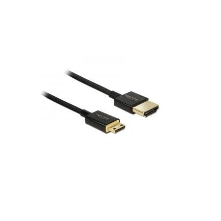 Delock cable hdmi - hdmi mini-c alta velocidad con ethernet 3m