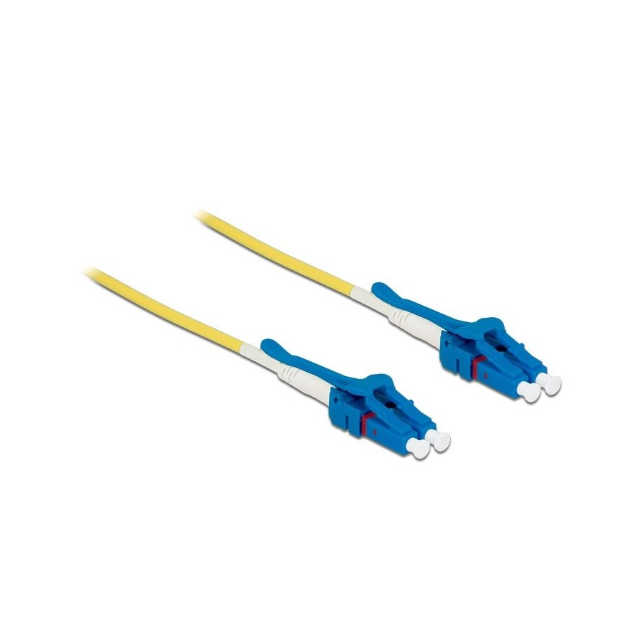 Delock cabe de fibra óptica lc  lc monomodo os2 uniboot 10 m