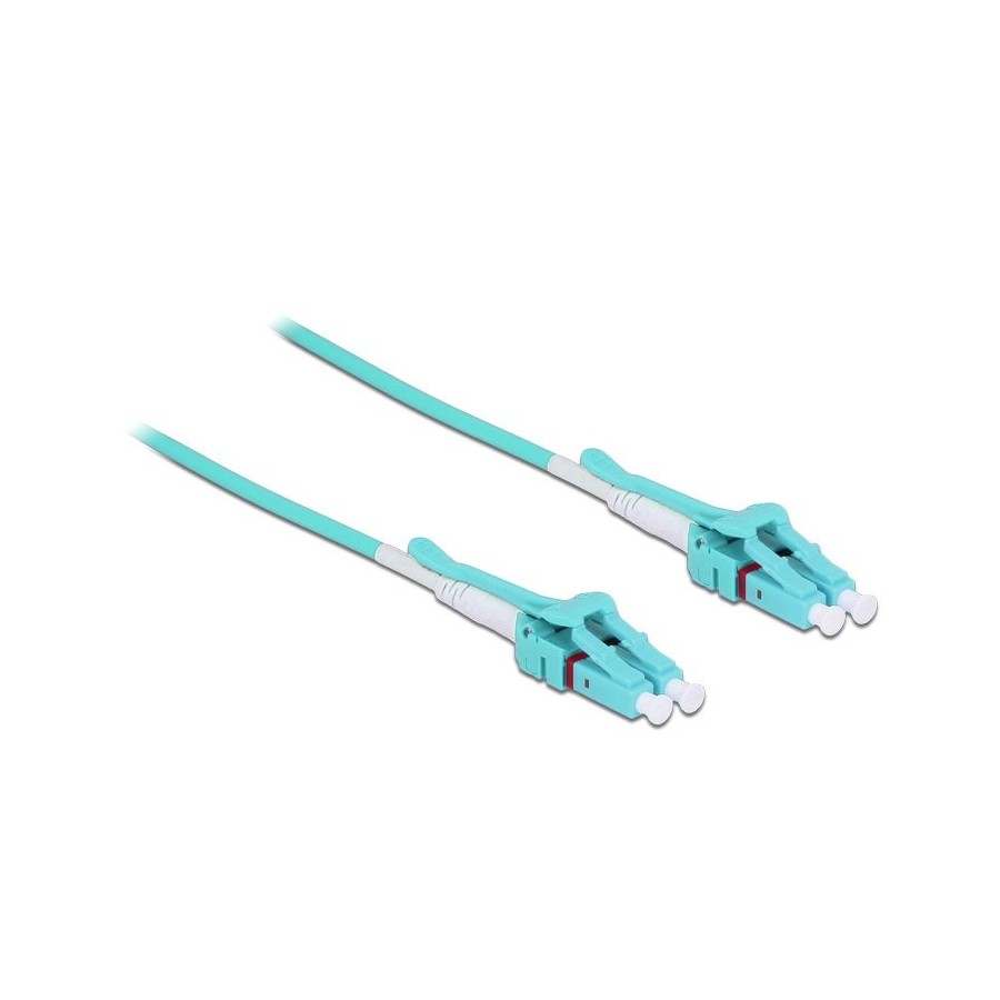 Delock cable de fibra óptica lc lc multimodo om3 uniboot 10m