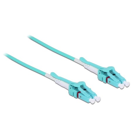 Delock cable de fibra óptica lc lc multimodo om3 uniboot 10m