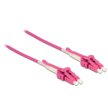 Delock cable de fibra óptica lc  lc multimodo om4 uniboot 3 m