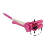 Delock cable de fibra óptica lc  lc multimodo om4 uniboot 10 m