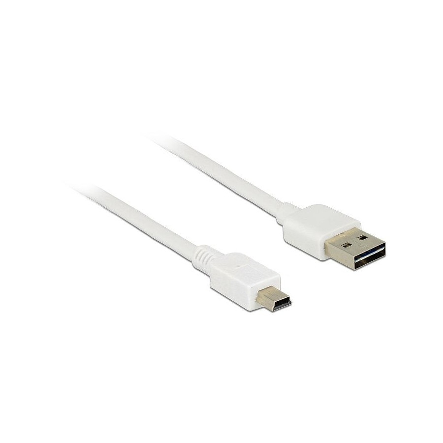 Delock cable easy-usb 2.0 typ-a macho  usb 2.0 typ mini-b