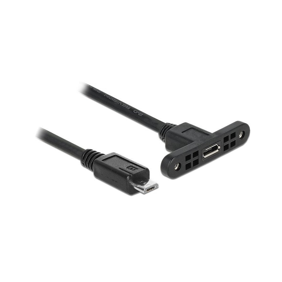 Delock cable usb 2.0 micro-b hembra am einbau  usb 2.0 mic