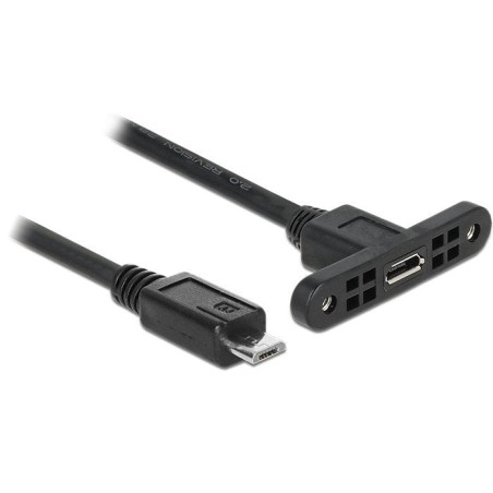 Delock cable usb 2.0 micro-b hembra am einbau  usb 2.0 mic