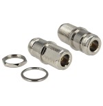 Delock adaptador n hembra  n hembra para instalacion