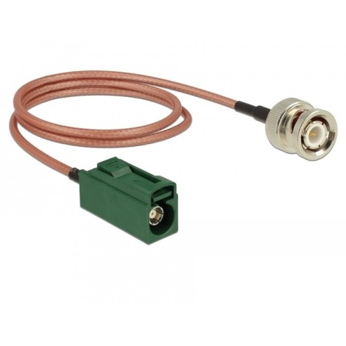 Delock cable de antena fakra e hembra  bnc macho rg-316 50 cm