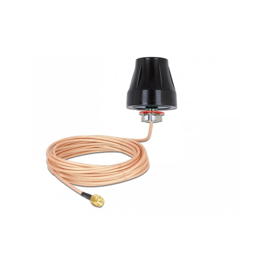 Delock antena lte sma band 1/3/7/20 5 m rg-316 2 dbi omni outdoor