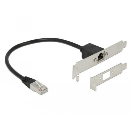 Delock cable de extensión de red rj45 cat.5e 30 cm