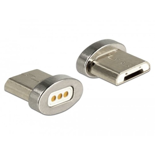 Delock adaptador magnético usb typ micro-b macho