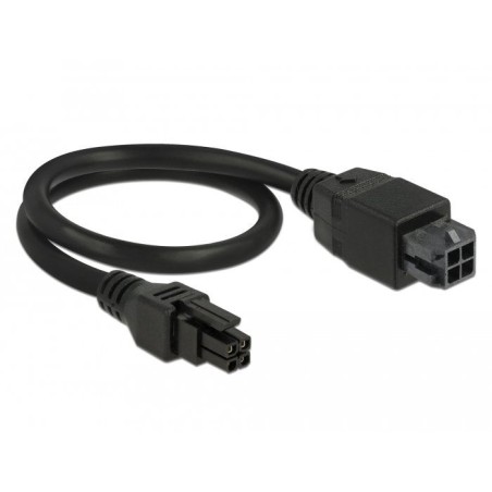 Delock micro fit 3.0 cable de extensión de 4 pines macho hembra 30 cm