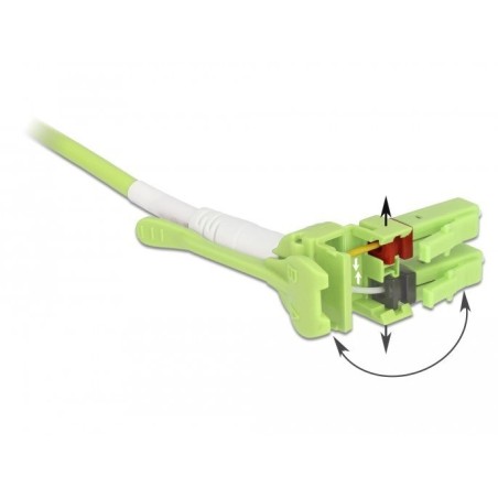 Delock cable de fibra óptica lc  lc multimodo om5 uniboot 3 m