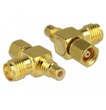 Delock adaptador smc hembra  smc macho  sma hembra t-piezas