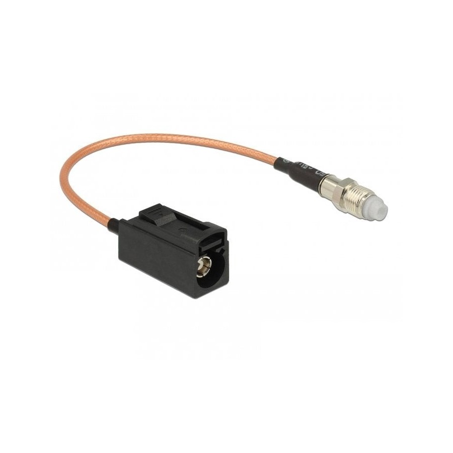Delock cable de antena fakra a hembra  fme hembra rg-316 20 cm