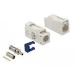 Conector delock fakra b de 25 mm (largo) para crimpar