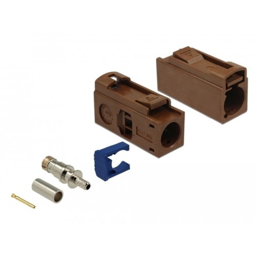 Delock fakra f hembra de 25 mm (largo) para prensar