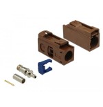 Delock fakra f hembra de 25 mm (largo) para prensar