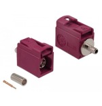 Delock fakra l jack de 21 mm (corto) para crimpar