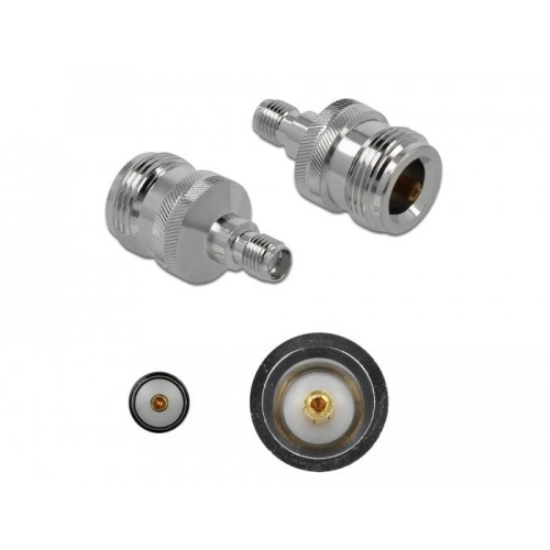 Delock adaptador n hembra a sma hembra 10 ghz