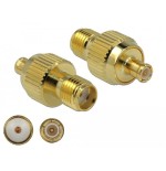 Delock adaptador sma hembra a mcx macho 3 ghz