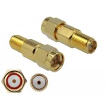 Delock adaptador sma macho a sma hembra 3 ghz