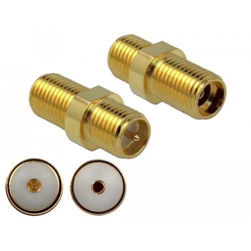 Delock adaptador sma hembra a rp-sma hembra 3 ghz