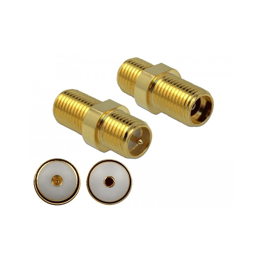 Delock adaptador sma hembra a rp-sma hembra 3 ghz