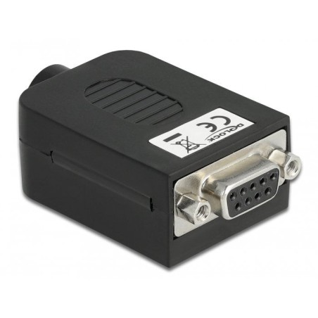 Delock 66265 adaptador sub-d 9 pin hembra a terminalblock 10 pin