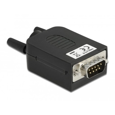 Delock adaptador sub-d 9 pin macho a terminalblock 10 pin