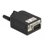Delock adaptador sub-d 9 pin macho a terminalblock 10 pin