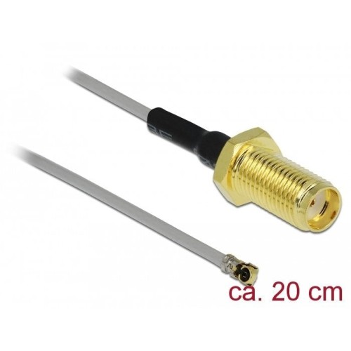 Delock cable de antena sma hembra para instalación a mhf® 4l macho 1.37 20 cm