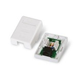 Nanocable roseta de superficie rj45 cat.6 utp 1 toma