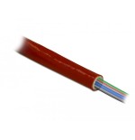 Funda cable delock 2m 10mm ignífugo silicona rojo