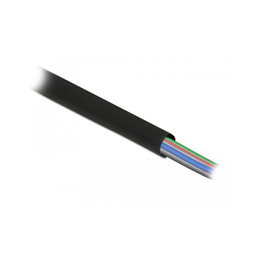 Delock tubo termorretráctil 5 m x 10 mm negro