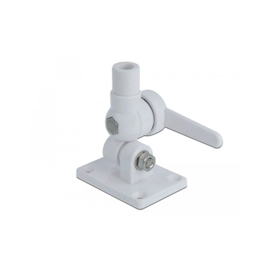 Soporte de antena delock para antenas de radio marinas con junta basculante abs
