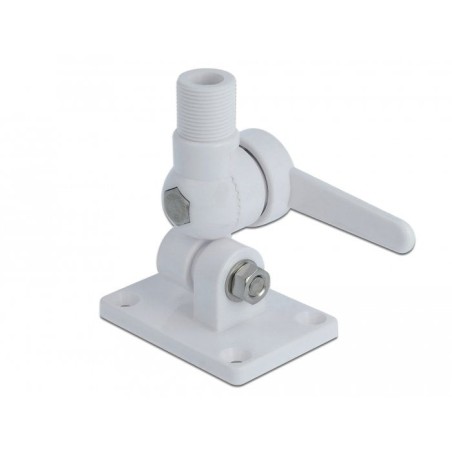 Soporte de antena delock para antenas de radio marinas con junta basculante abs