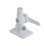 Soporte de antena delock para antenas de radio marinas con junta basculante abs