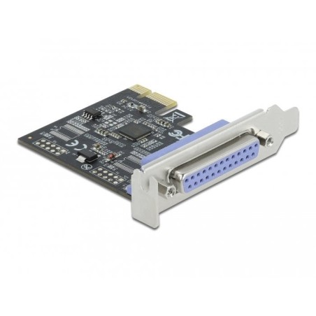 Tarjeta delock pci express a 1 x ieee1284 paralelo
