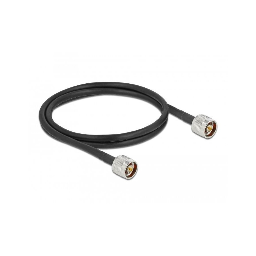 Delock cable de antena conector n a conector n lmr / cfd300 1 m de baja pérdida