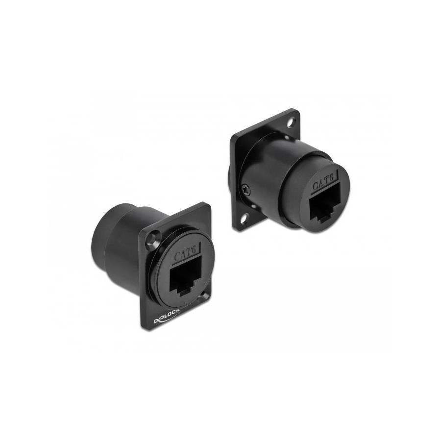 Delock módulo type-d rj45 cat.6 hembra a hembra