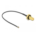 Delock cable de antena rp-sma hembra am einbau a mhf® 4l lk macho 1.37 10 cm