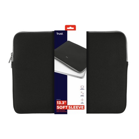 Funda trust primo soft sleeve para portátiles hasta 13.3' negra