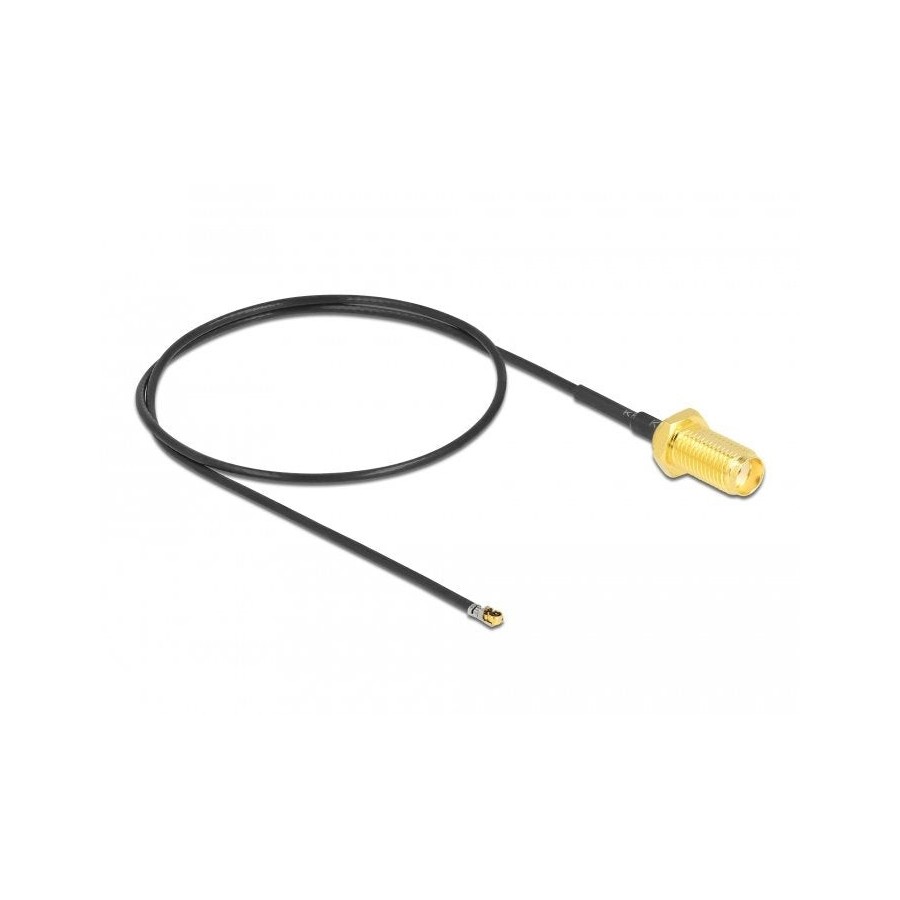Delock cable de antena sma hembra am einbau a mhf® 4l lk macho 1.37 35 cm
