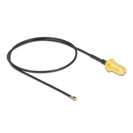 Delock cable de antena sma hembra am einbau a mhf® 4l lk macho 1.37 35 cm