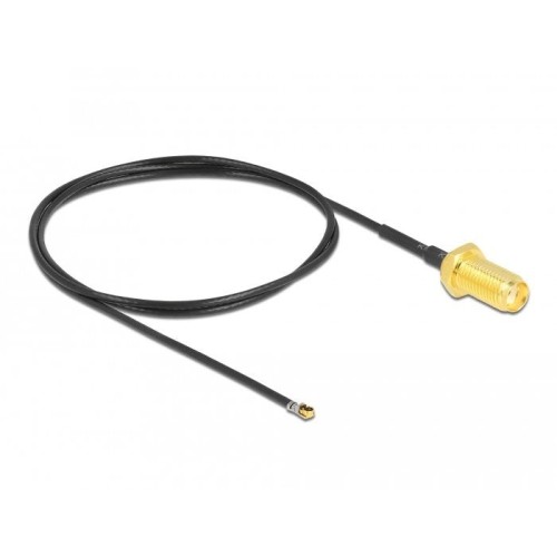 Delock cable de antena sma hembra am einbau a mhf® 4l lk macho 1.37 50 cm
