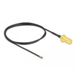 Delock cable de antena sma hembra am einbau a mhf® 4l lk macho 1.37 50 cm