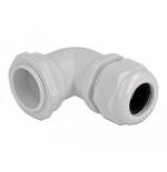 Delock prensaestopas en ángulo de 90 ° pg29 gris