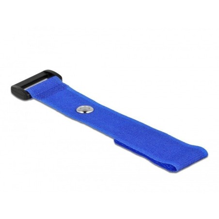 Delock brida de cable con lazo y ojal de sujeción la 190 x an 25 mm azul 5 piezas