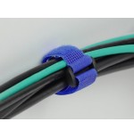Delock brida de cable con lazo y ojal de sujeción la 190 x an 25 mm azul 5 piezas