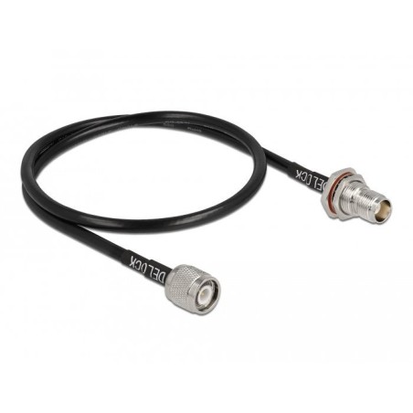 Delock cable de antena tnc macho a tnc hembra rg-58 60 cm